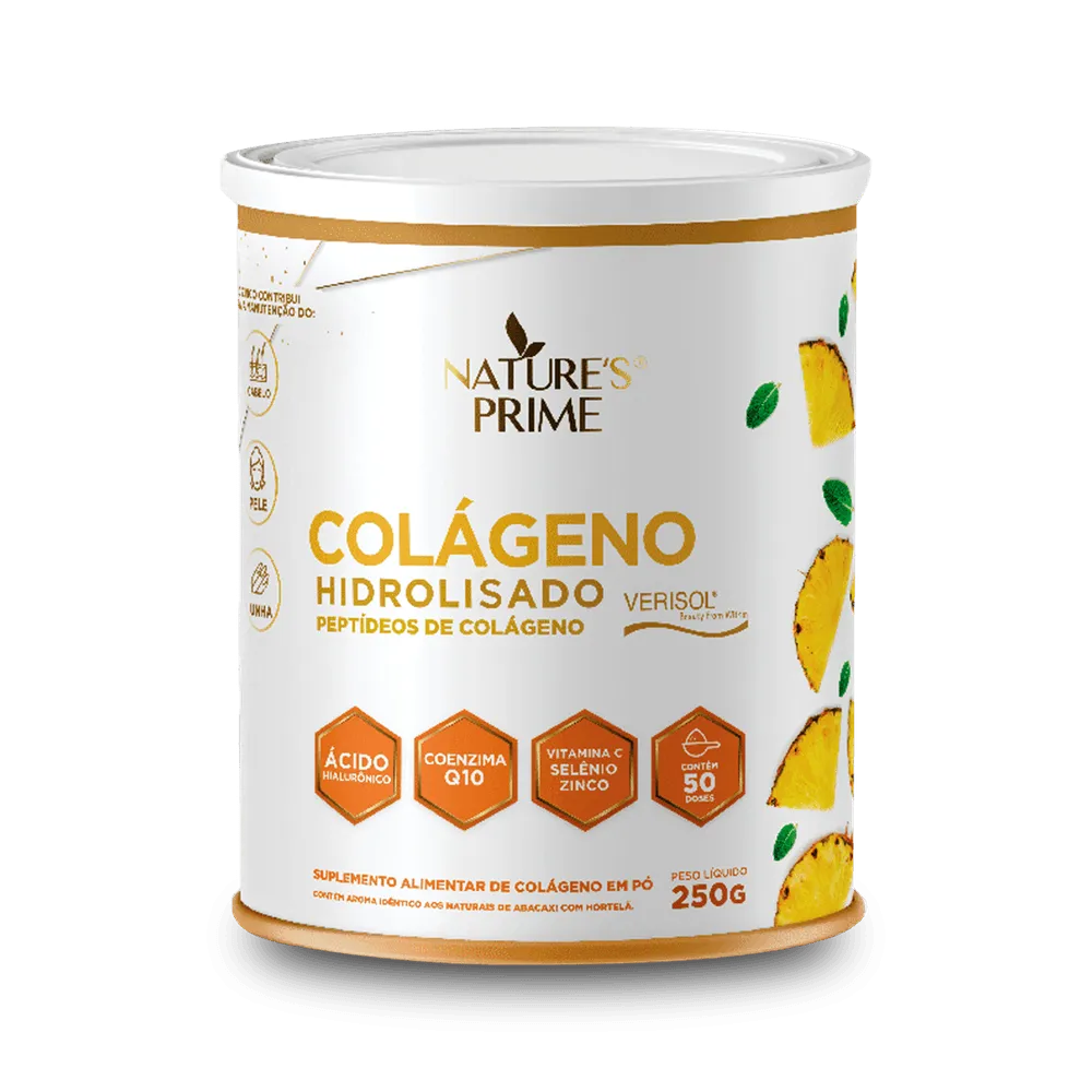 Colágeno Hidrolisado + Ácido Hialurônico Nature's Prime